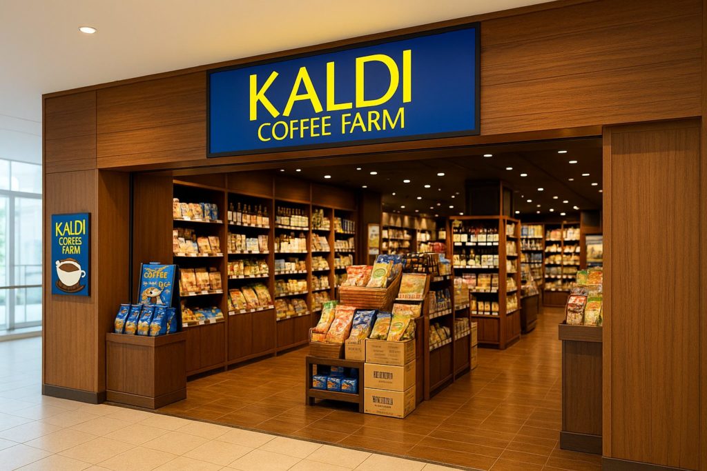 カルディの店頭